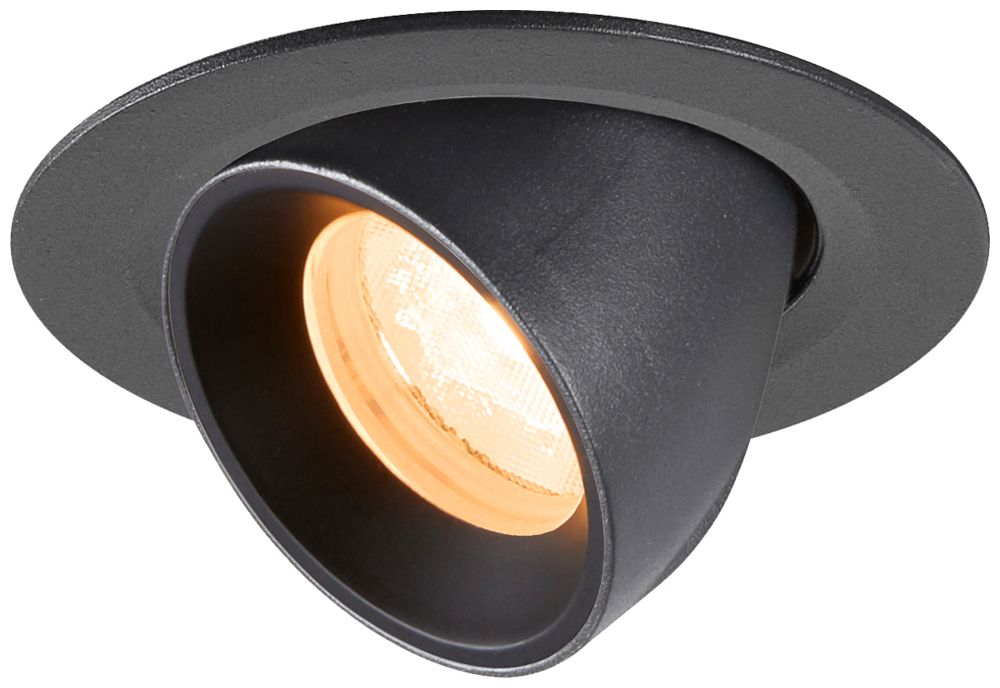 Downlight LED SLV NUMINOS GIMBLE XS 6.9W 900lm 2700K MB DALI Ø80×57mm no