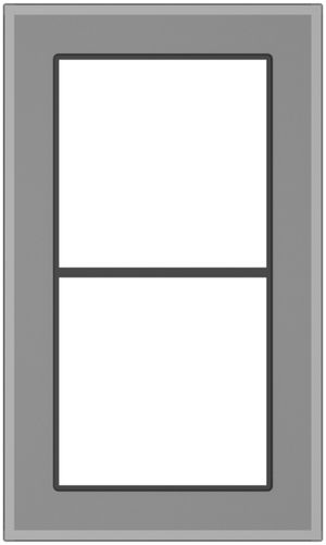 Intestazione per combinazione 2×1 INC SIDUS verde grigio