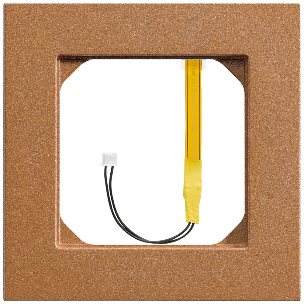 Cadre de recouvrement kallysto.pro 1×1 canyon pour éclairage blanc