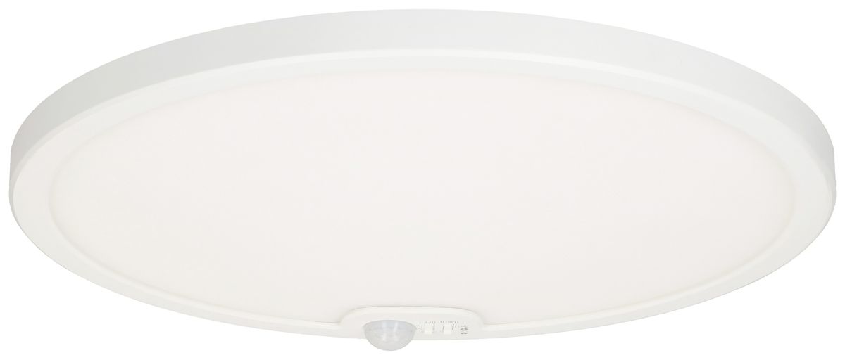 LED-Decken-/Wandleuchte MH SLIM 30 PIR 18/25W 1980/2750lm 3000/4000K Ø300mm ws