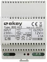 REG-Netzteil Hager ekey 230AC/12VDC/2A