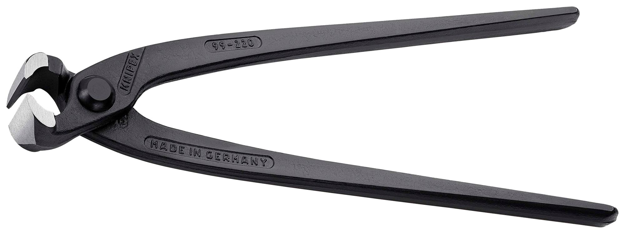 Monierzange KNIPEX 220mm schwarz atramentiert