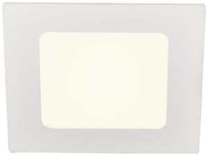 LED-Downlight SLV SENSER 12 SQUARE 6W 440lm 4000K 115/105×115/105×20mm weiss