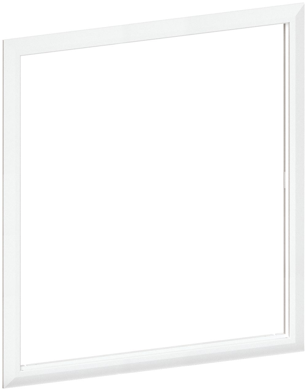 Cornice Hager univers 853×853×13mm IP00 bianco per FW53U..