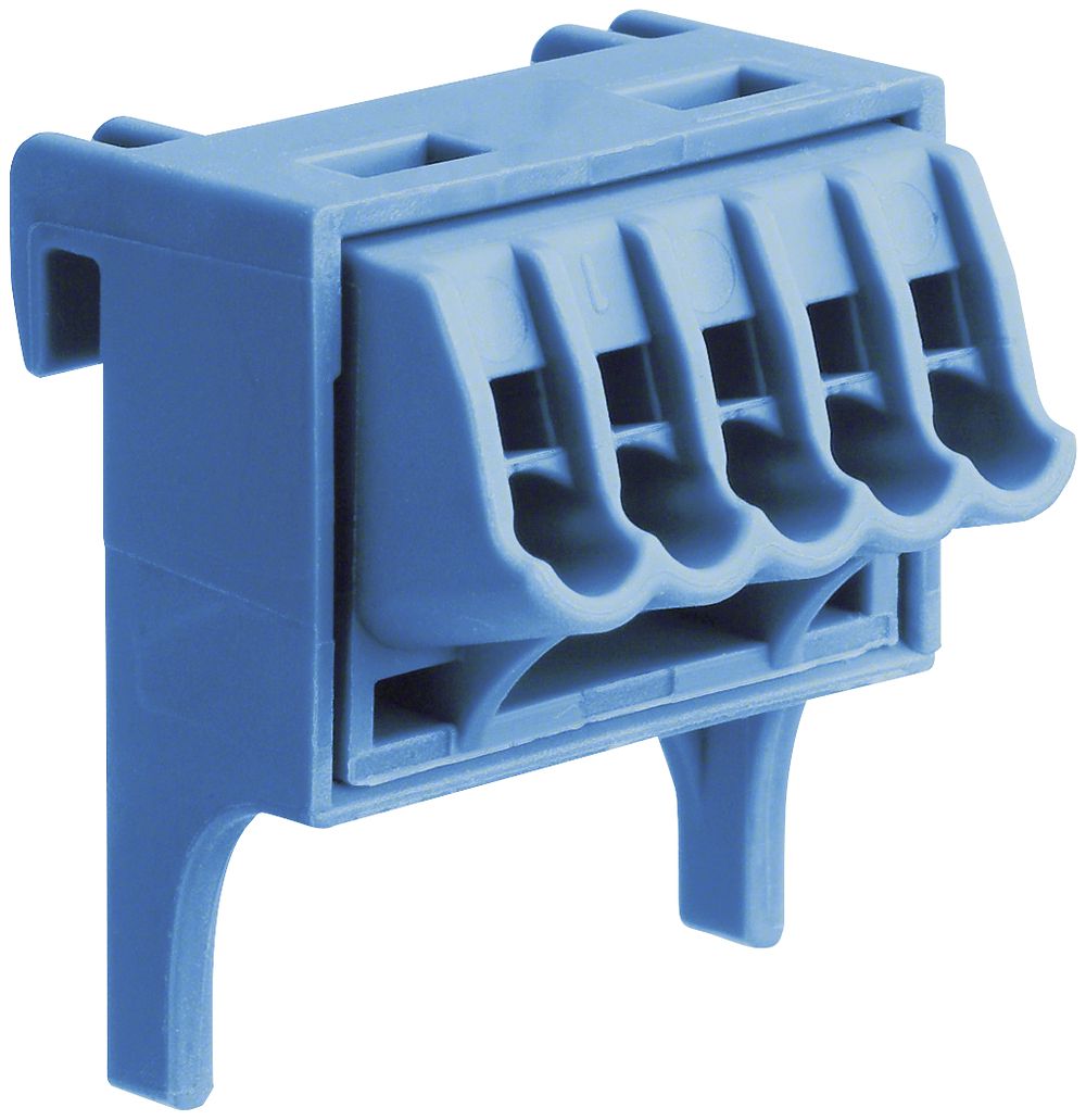 Morsetto di connessione Hager volta Quick Connect 5×1.5…4mm² blu 10 pezzi