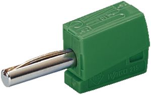 Bananenstecker 4mm WAGO grün
