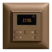 UP-Astrozeitschaltuhr Universaldimmer 1K/2T ZEP EDIZIOdue coffee