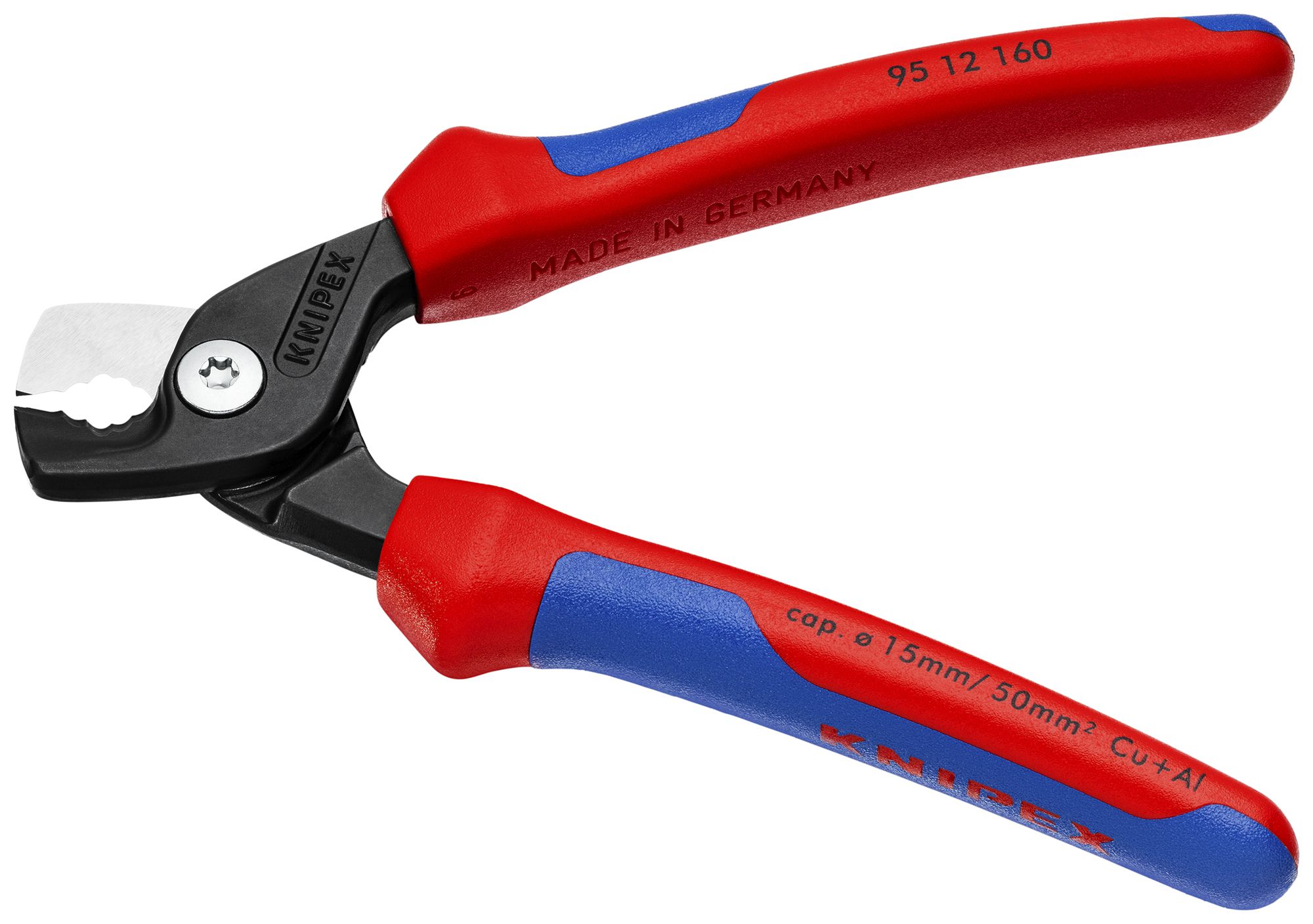 Kabelschere KNIPEX für Ø15mm max 160mm