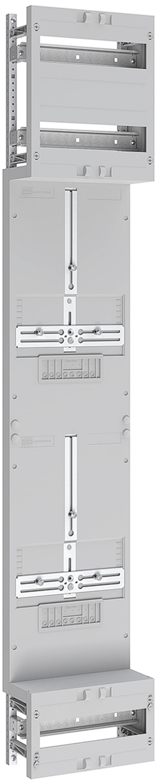 Montant complet SE Prisma XS 2 tableaux compteur 1 part 9 rangées 250×1350mm