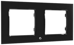 Abdeckrahmen Shelly Wall Frame 2 160×80mm schwarz