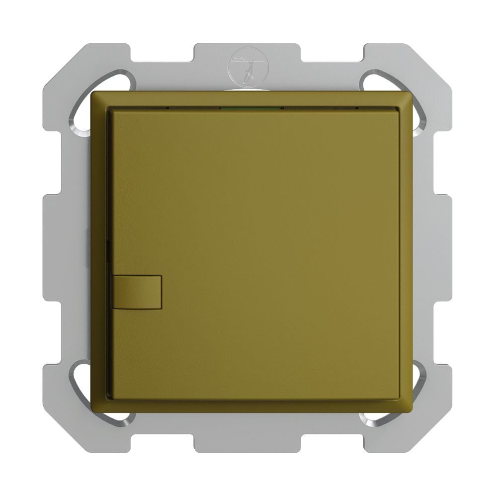 UP-KNX-Taster RGB EDUE, 250mW, o.LED, 1×Taste, 1×Tastenb., ov