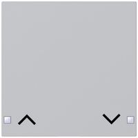 Taste SIDUS 1/2f zu Tastsensor mit Pfeil auf/ab, alu