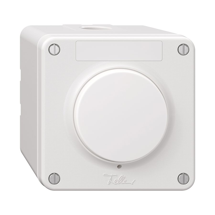 Contact à poussoir de sonnerie NAP NEVO a.étiquette, membrane bc, 16A 230 VAC bc