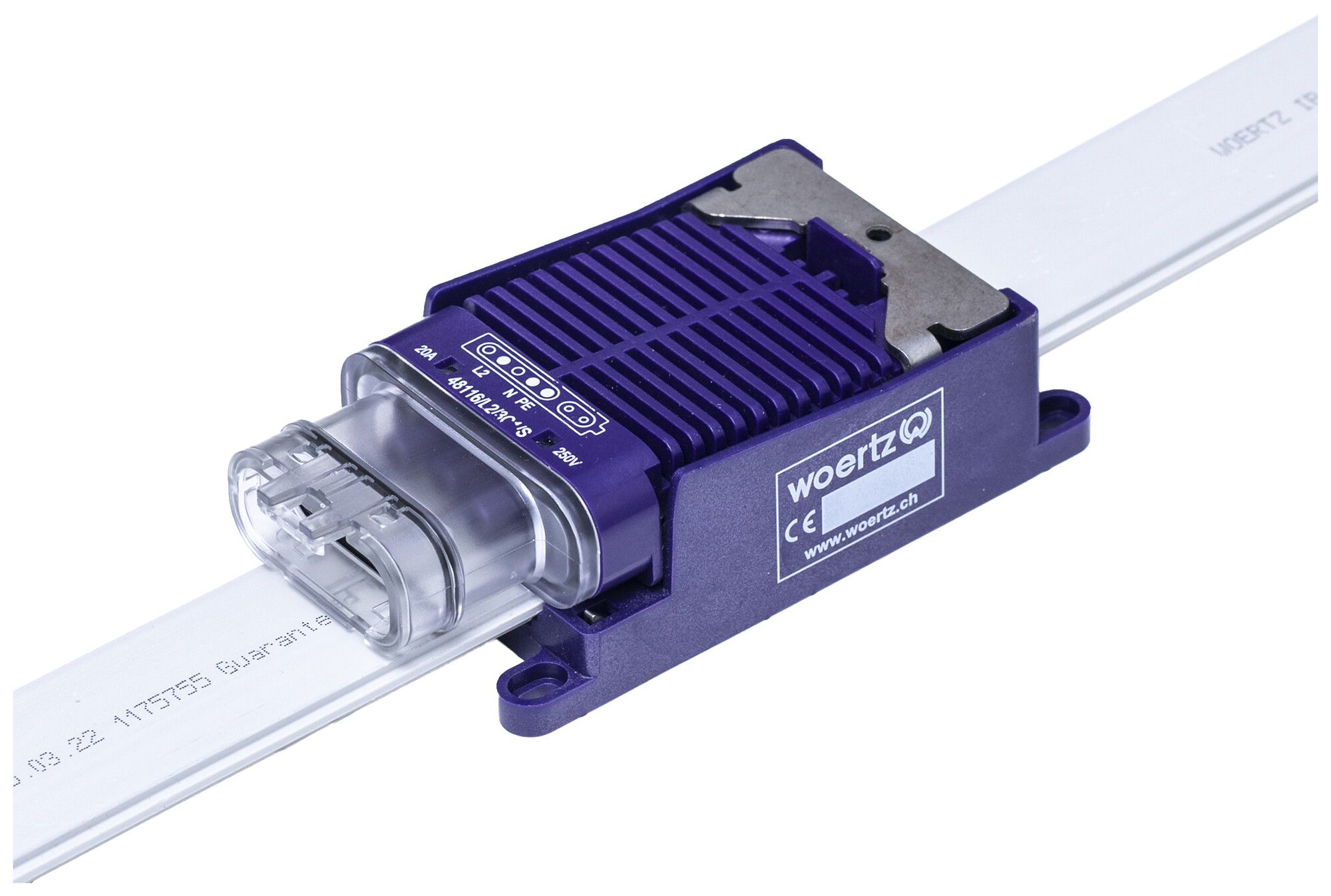 Scatola di raccordo rapida Woertz per cavo piatto DALI IP IP68 3P C1 L2