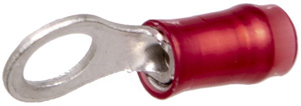 Capocorda a compressione Tyco TE AMP PIDG anello M4 1.5mm² isolato PA rosso