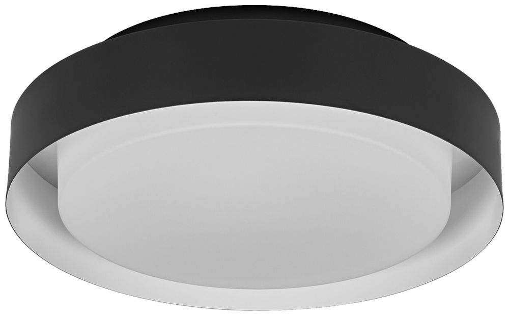 Deckenleuchte LEDVANCE ORBIS MADRID E27 2×0…10W Ø290mm schwarz