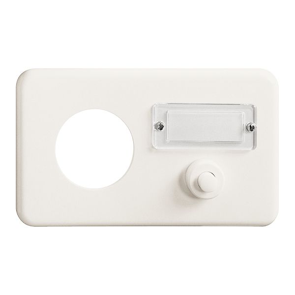 Combinaison ENC FH 1×2 vide +sonnerie blanc