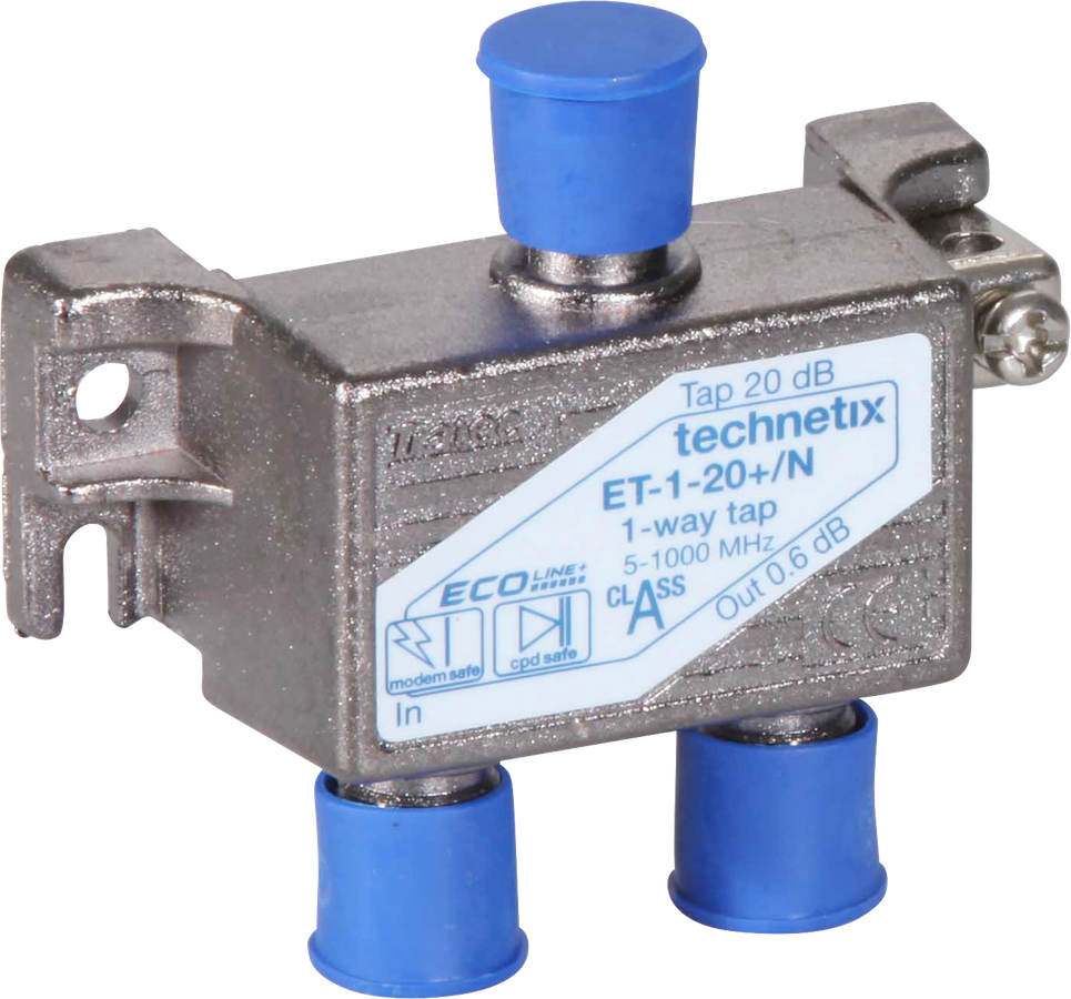 Abzweiger 1×ET-1-20+/N-G mit Modem Safe