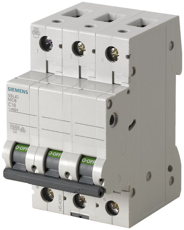 Disgiuntore Siemens SENTRON 5SL4 3L C-8A 10kA 3UM