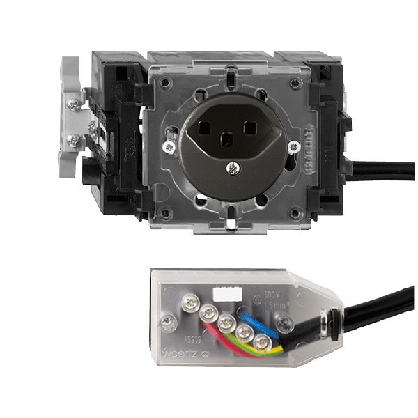 EB-Steckdose FH JK53SNFK.L1 T23 schwarz