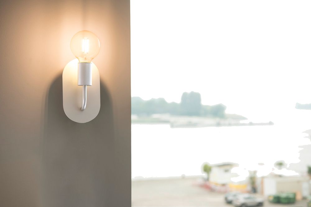 Wandleuchte SLV FITU WL E27 24W 210×120×114mm weiss