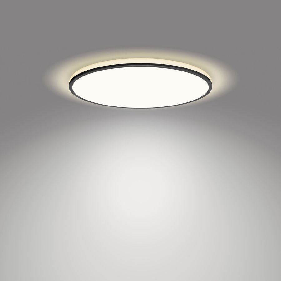 LED-Deckenleuchte Philips Ozziet 22W 2500lm 4000K DIM schwarz