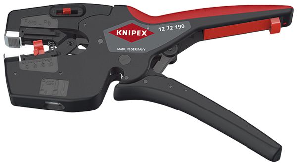 Abisolierzange KNIPEX NexStrip 0.03…10mm² 190×17×110mm 170g