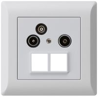 Presa antenna INC R/TV/dati HMS kallysto.line 19dB grigio chiaro