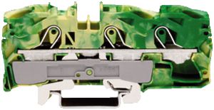 Borne de passage WAGO TOPJOB S 16mm² 3L vert/jaune série 2016