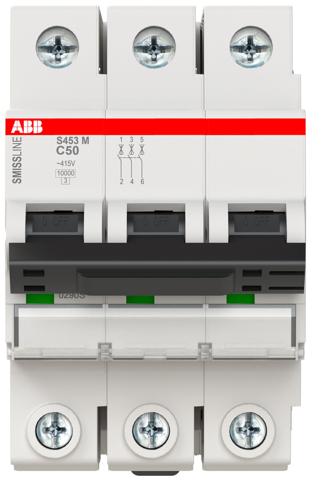 Disgiuntore SMISSLINE CLASSIC 3×50 C 10kA