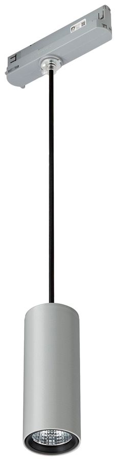 Lampada sospesa LED Philips GreenSpace 9.7W 1200lm 3000K AD3PH Ø65×165 grigio