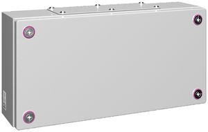 Kleingehäuse Rittal KX Klemmenkasten, Flansch, IP55, 400×200×120mm, Stahlblech