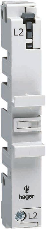 Sammelschienenadapter tertio DIN L2 1P 63A