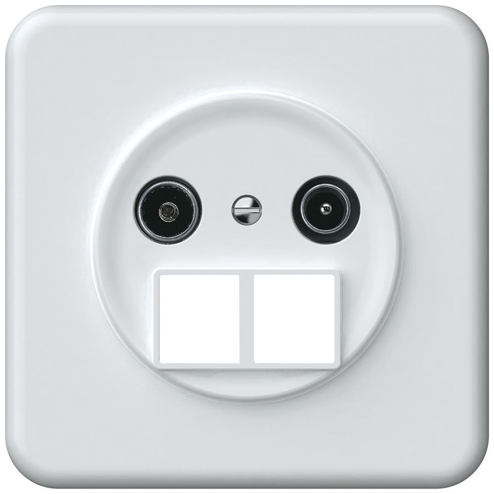 Prise multimédia ENC TV-R origin prise de passage 15dB 1.7dB blanc