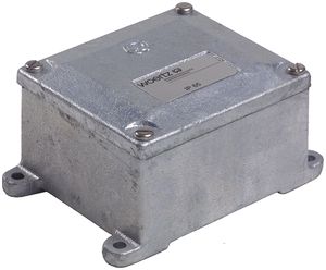 Abzweigdose EExe Woertz 1A ohne Einführung grau