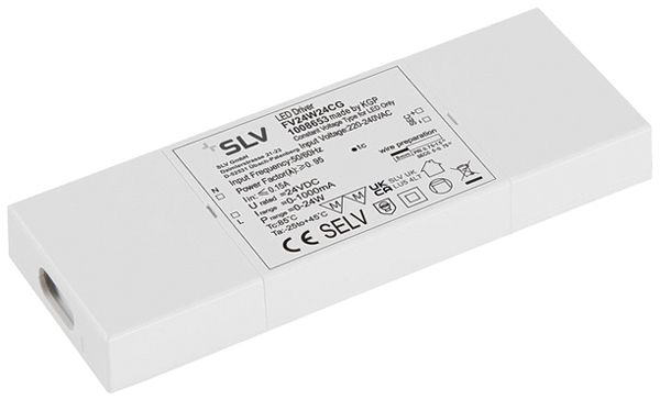 Alimentation LED SLV 24W 24V 1000mA ON/OFF 137×50×15.5mm