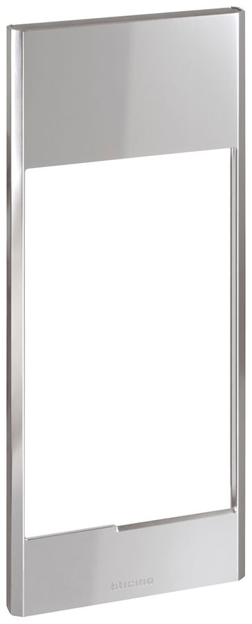 Abdeckrahmen LINEA 5000 1×3 vertikal 139×365mm Edelstahl