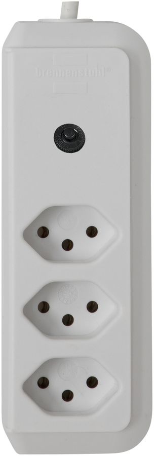 Prise multiple cleverLINE 3×T13 blanc 1.5m H05VV-F 3×1mm²