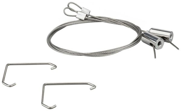 Seilabhängung Philips CoreLine FastSet Edelstahl 1500mm 2er-Set