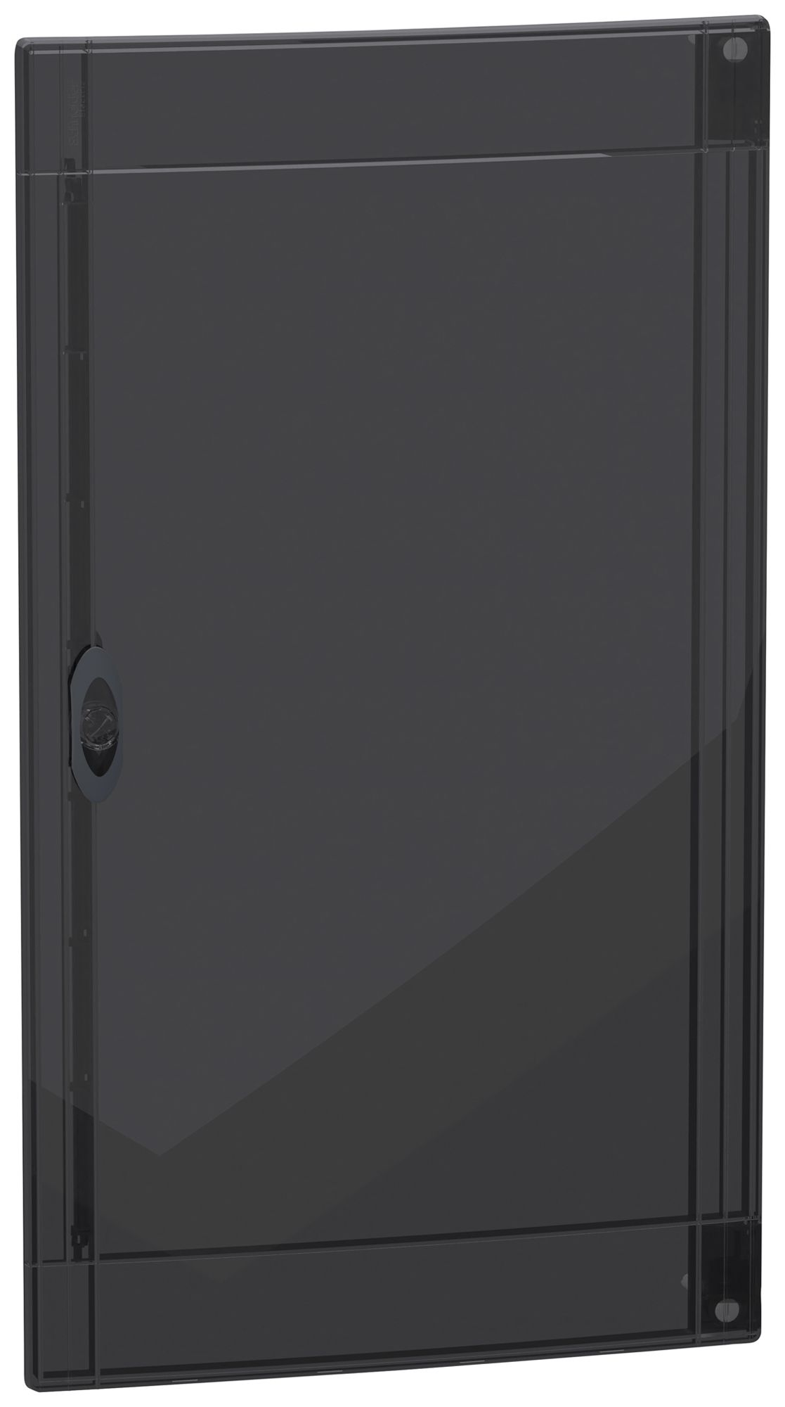 Tür SE PrismaSeT XS für 4×18TE Sichttür transparent grau 426×750×20mm