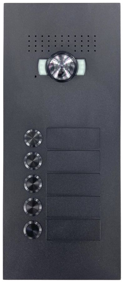 Poste vidéo externe ENC Legrand SFERA LUNA 5 poussoirs 335×143mm 2 fils no