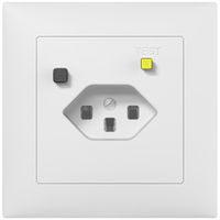 UP-FI-Steckdose SIDUS B T23 30mA weiss