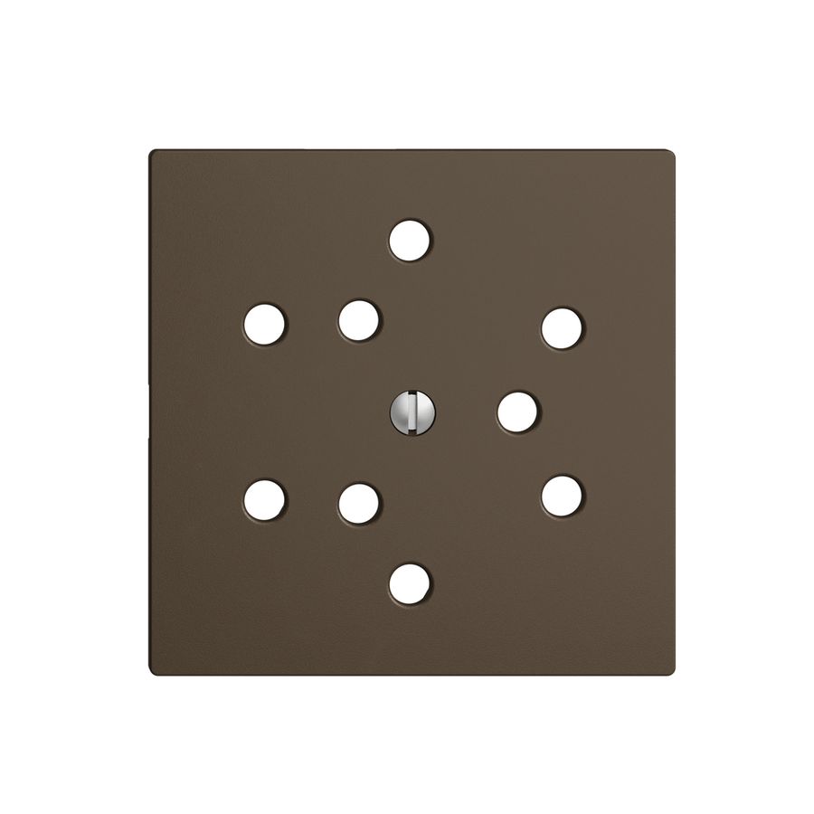 Frontplatte EDIZIOdue 3×T12 coffee