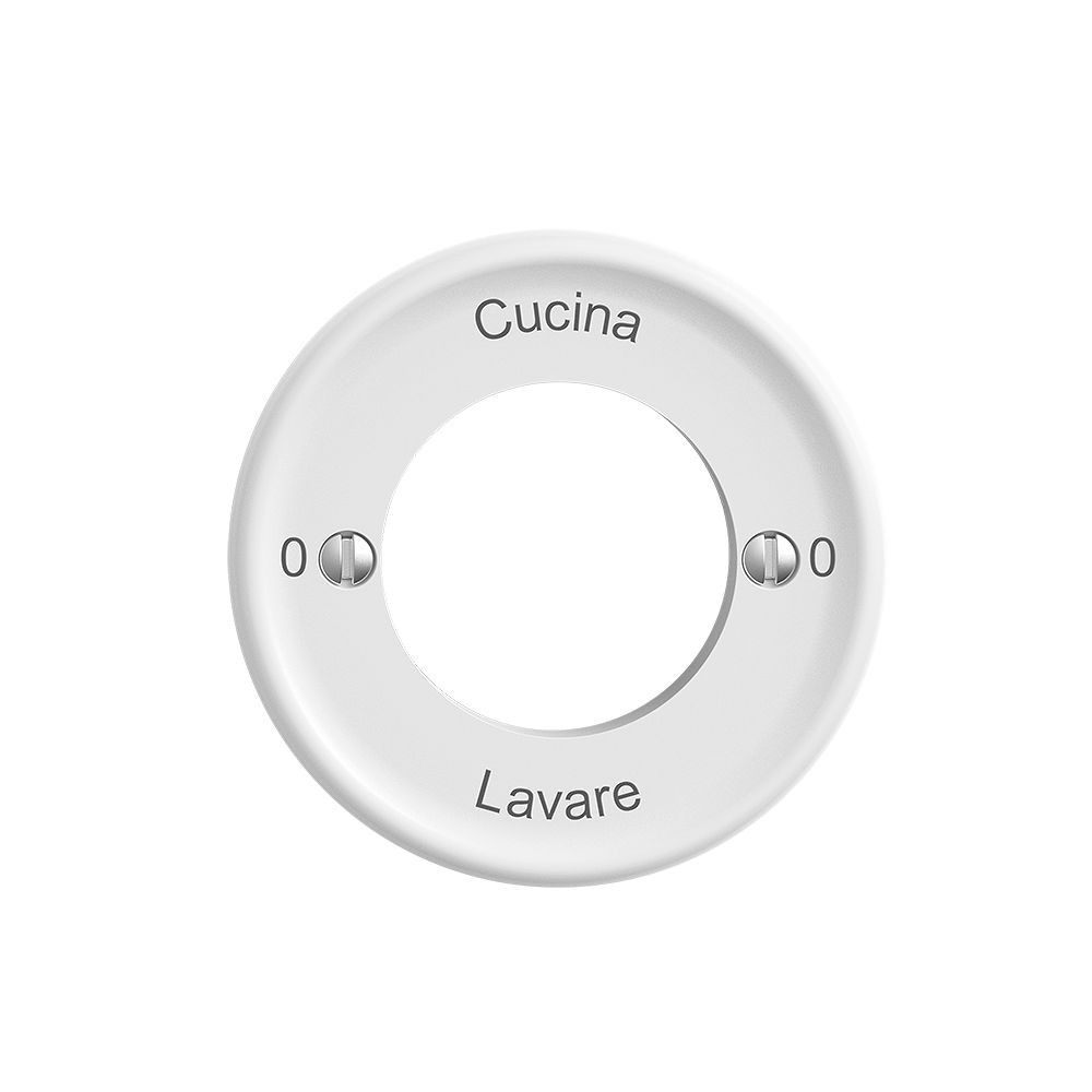 Kit frontal 0-Cucina-0-Lavare STANDARDdue, blanc