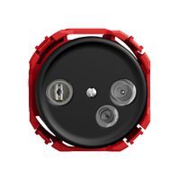 Antennendose TV-R-Daten STANDARDdue SNAPFIX® 15dB sz