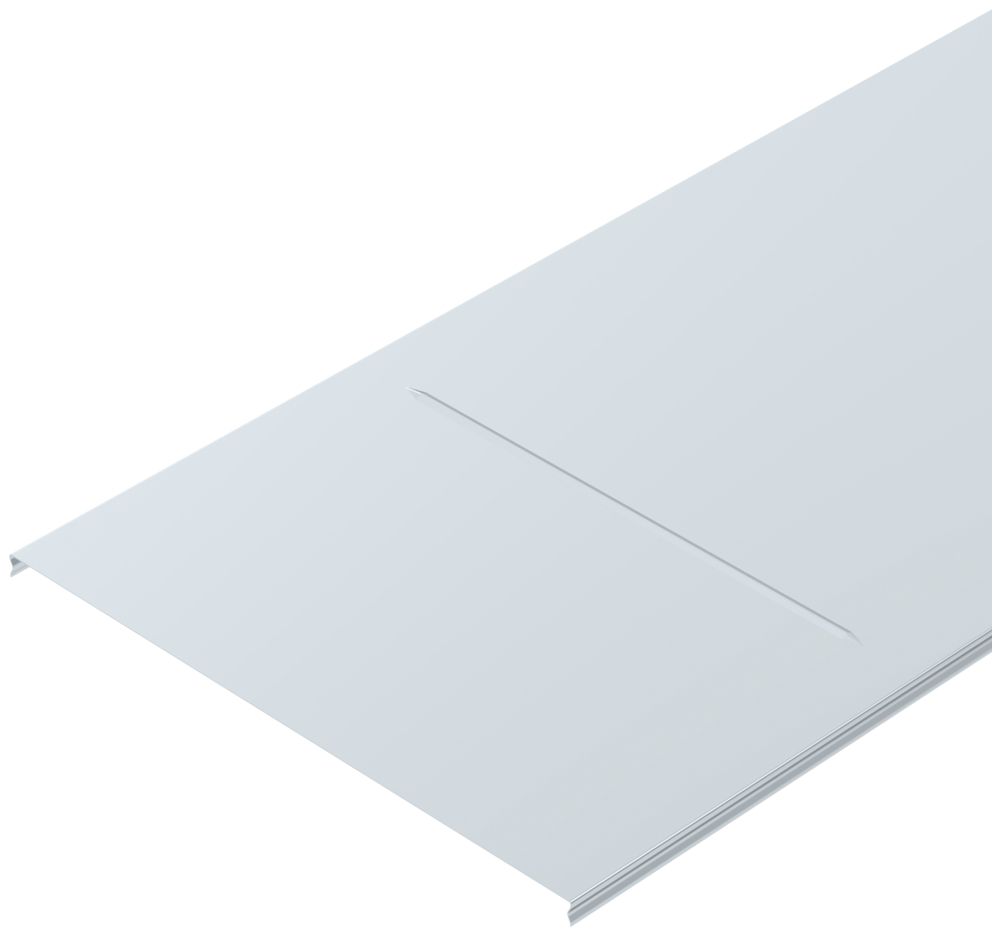 Couvercle Bettermann encliquetable pour caniveau à grille 400×3000, acier, FS