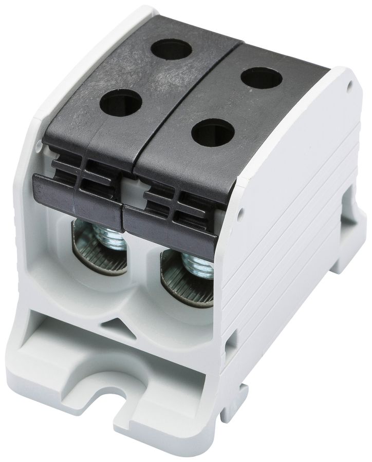 Bloc de distribution Bals RKA 50 1P 150A 2×entrée 2×sortie 4…50mm² noir