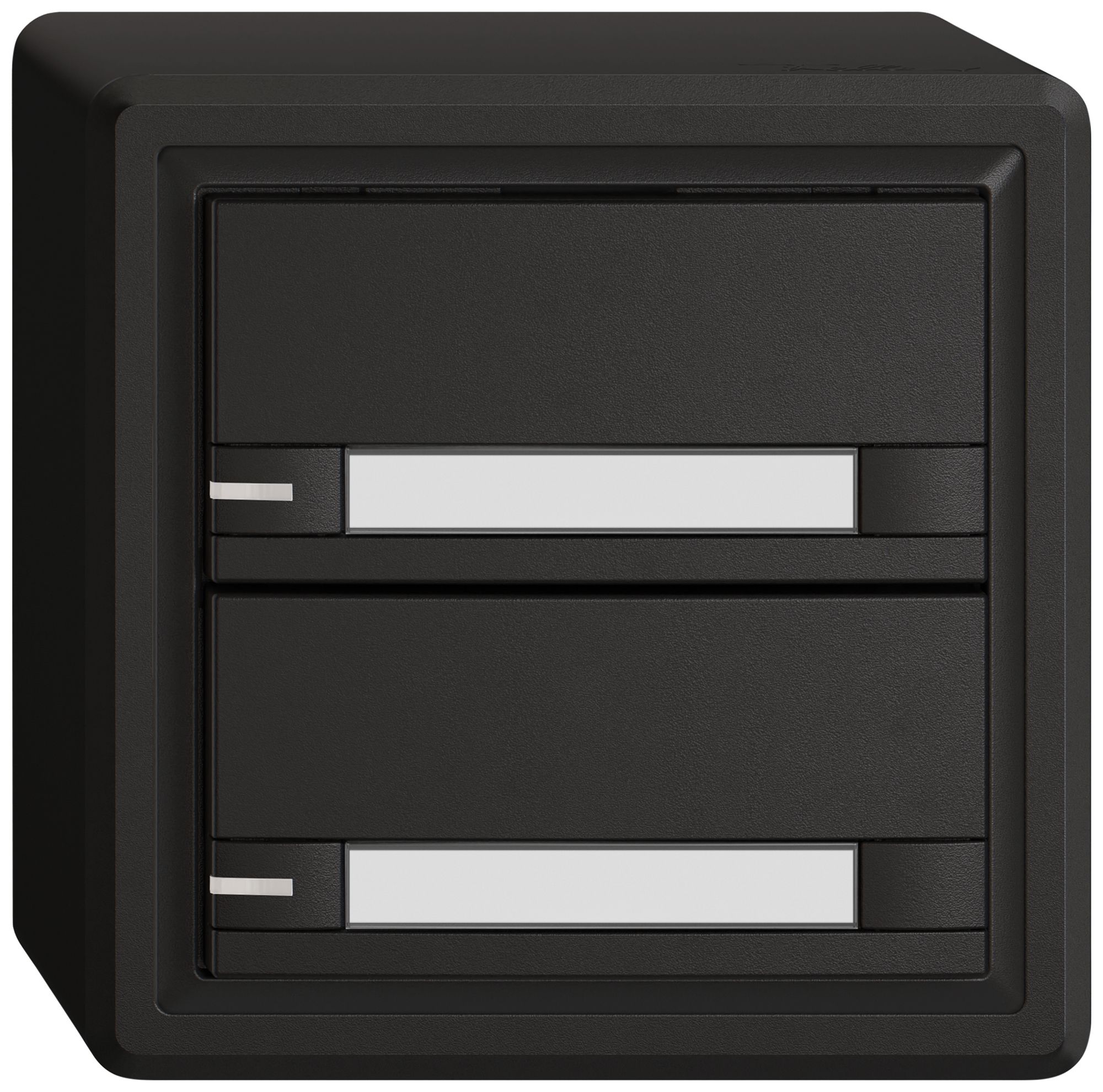 AP-Universaltaster EDIZIO.liv UNI SNAPFIX® 12…48V m.LED blau 2× Pap.sz