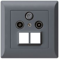 Presa antenna INC R/TV/SAT HMS kallysto.line antracite