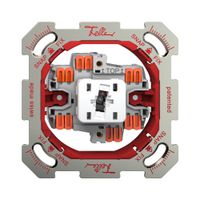 UP-Leuchtdruckschalter Feller SNAPFIX® 6/1L Seitenlinse LS rot